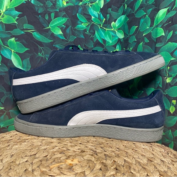 Puma suede classic past time  blue white grey - Picture 5 of 7